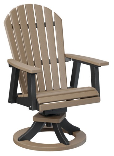 Berlin Gardens Comfo-Back Swivel Rocker Dining Chair